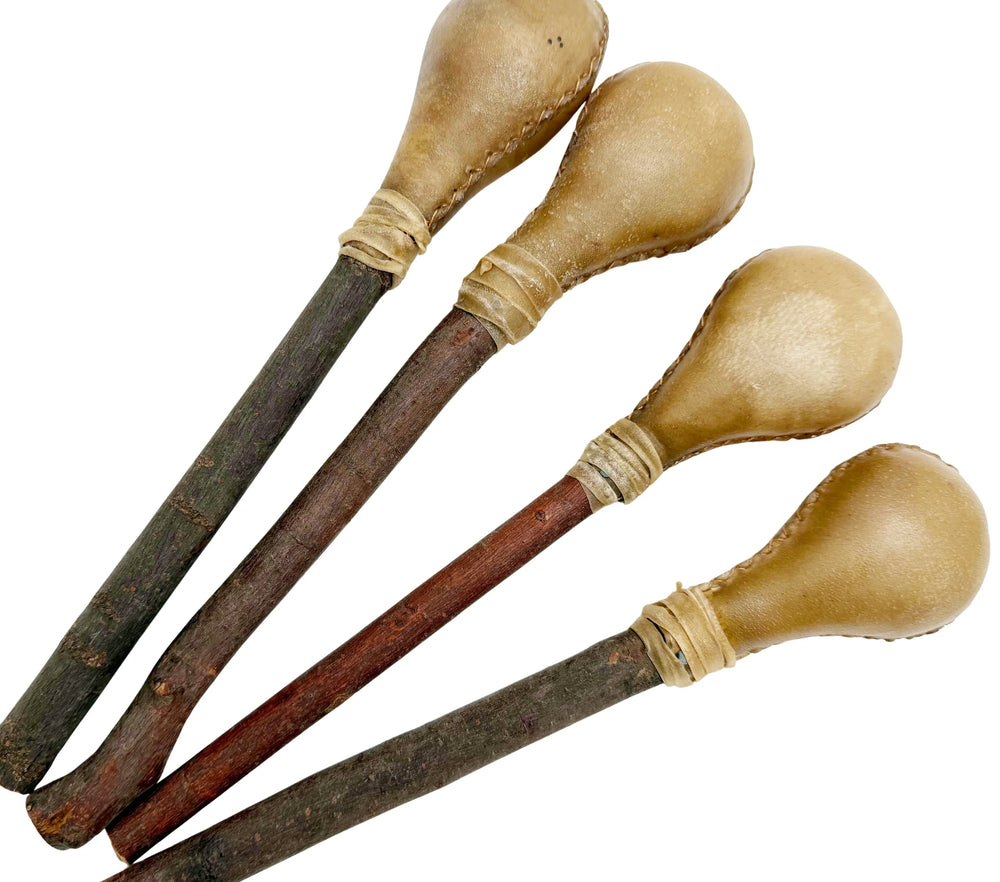 Buffalo Skin Rattles