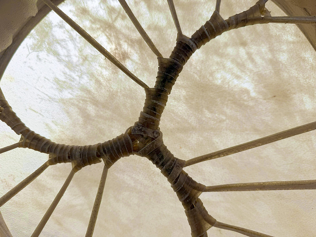 16" Buffalo Shamanic Drum Three Way Spiral