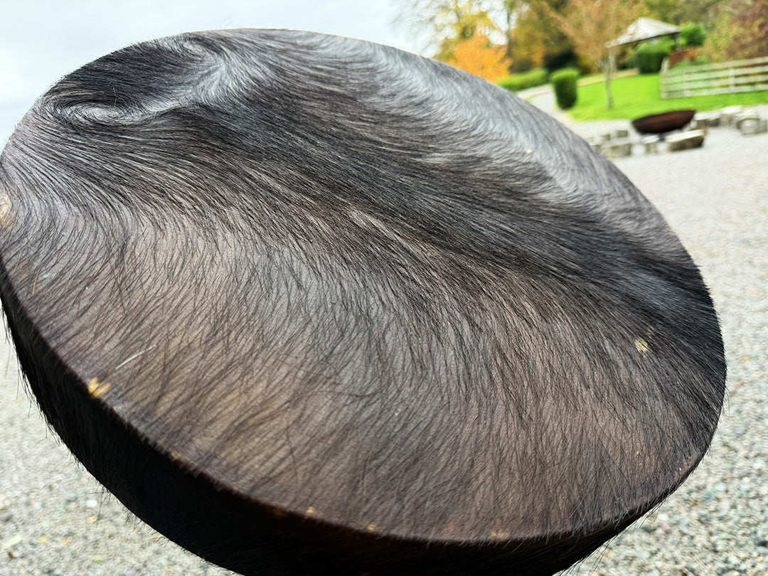 16" Buffalo Shamanic Drum Extended Cross