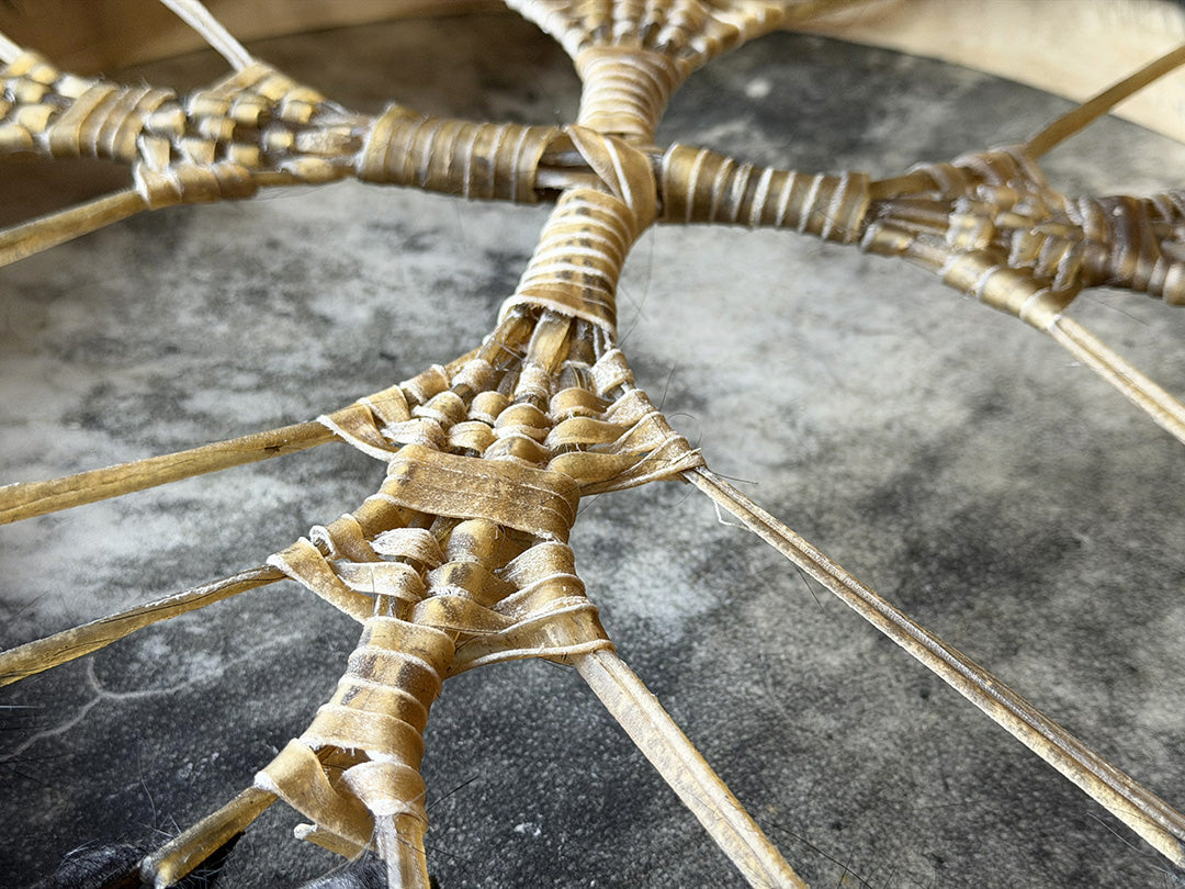 20" Buffalo Shamanic Drum Spiral Spread