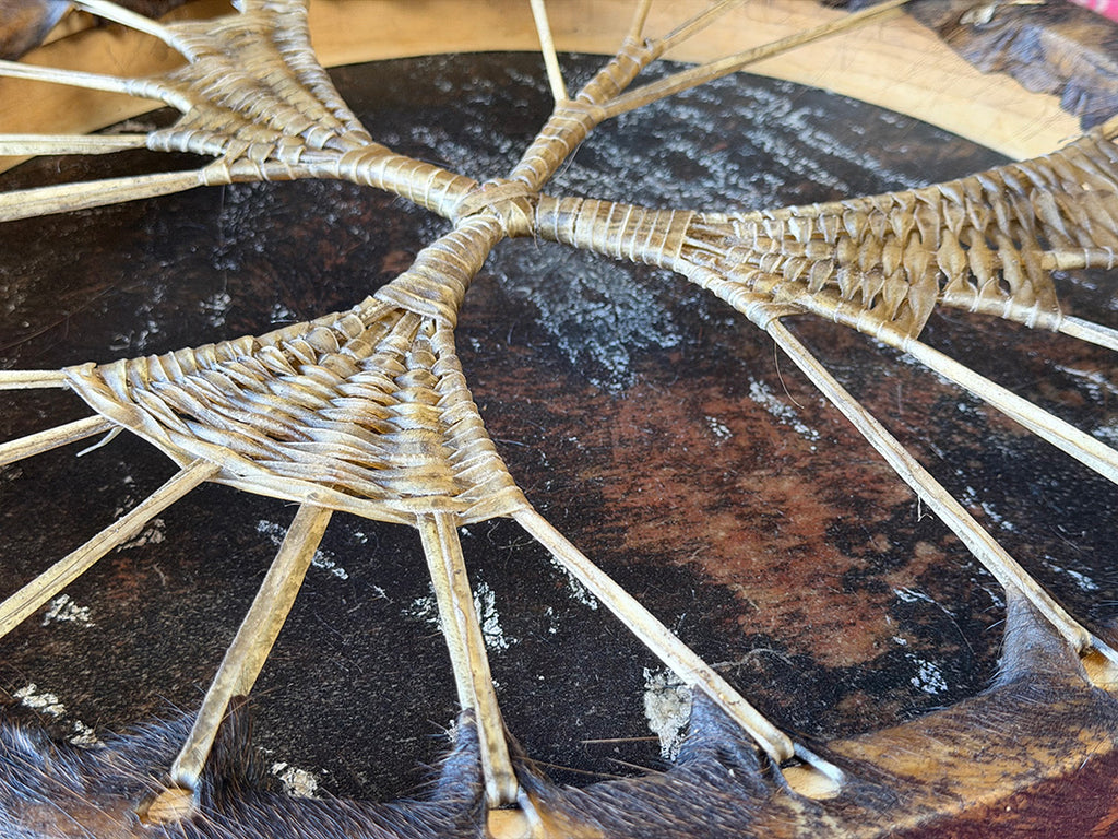 20" Buffalo Shamanic Drum Falcon