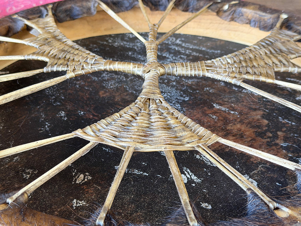 20" Buffalo Shamanic Drum Falcon