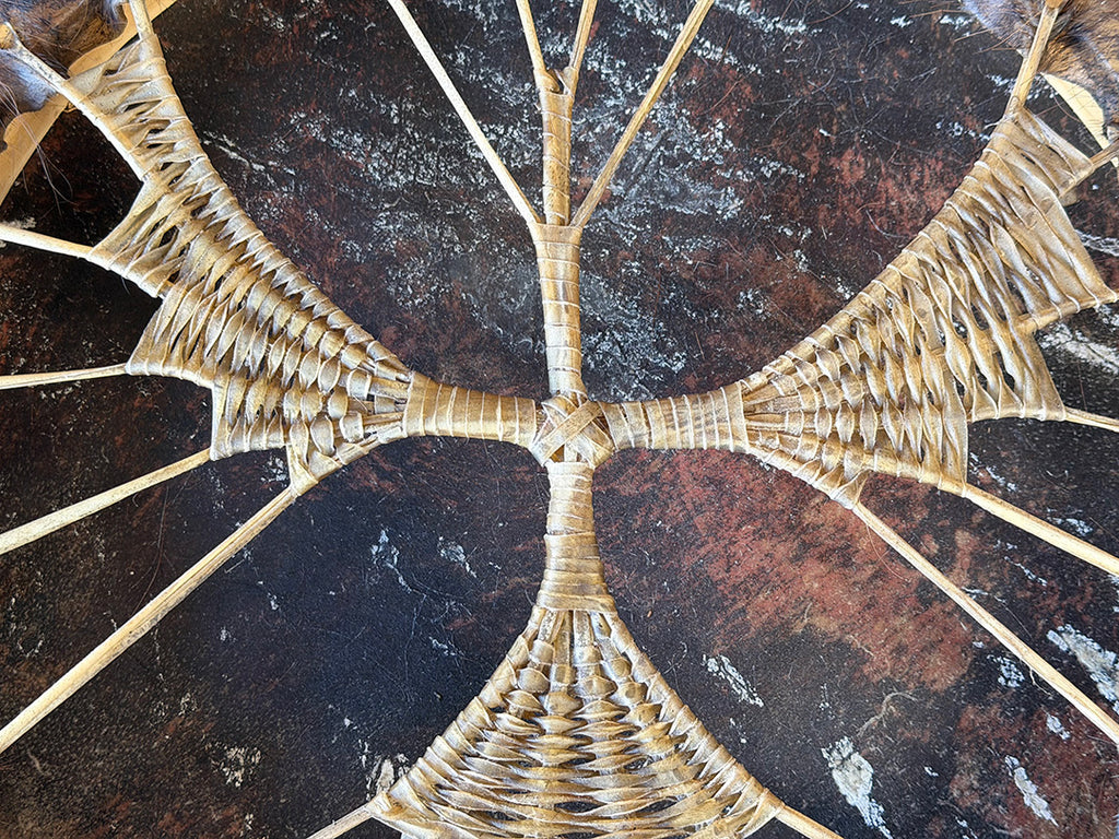 20" Buffalo Shamanic Drum Falcon