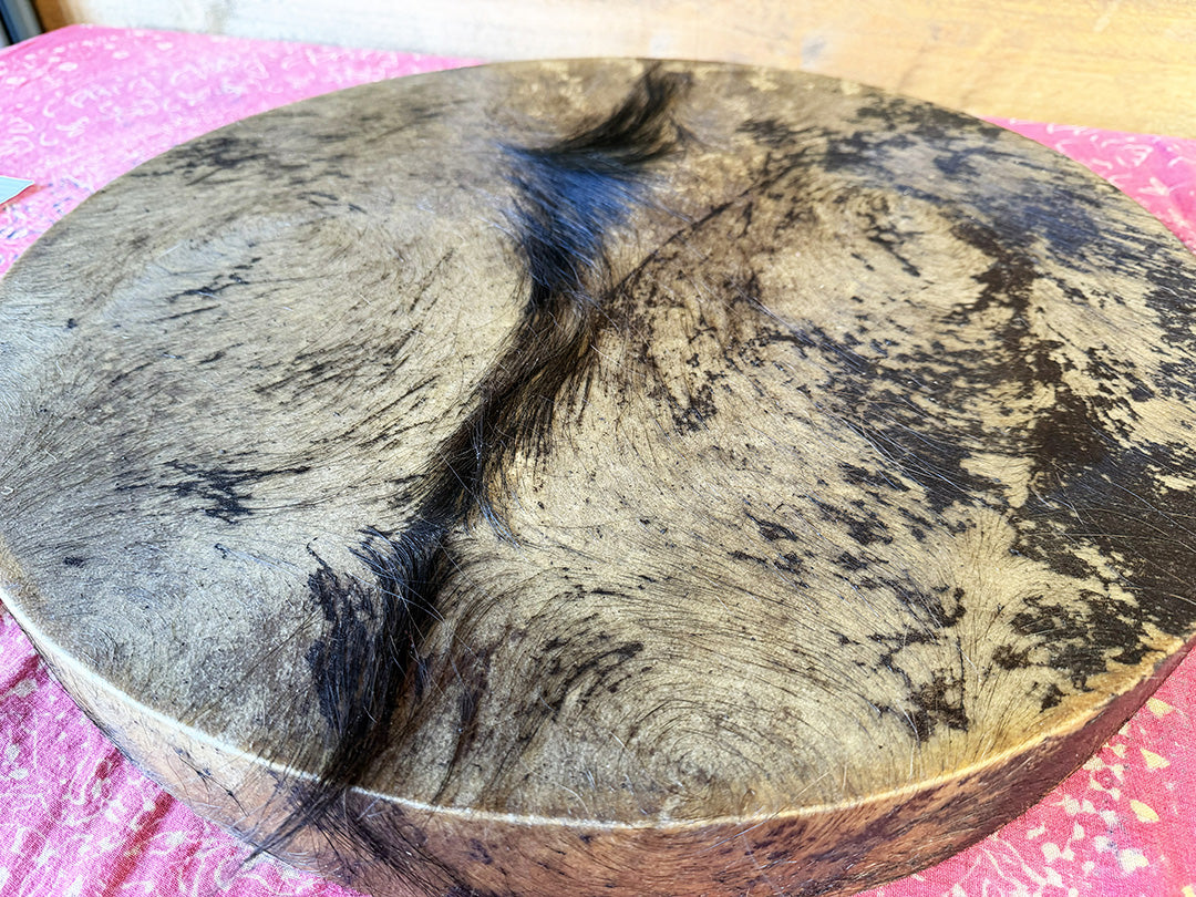 24" Buffalo Shamanic Drum Ankh