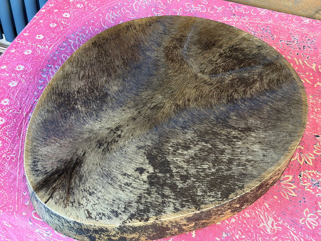 28" Oval Buffalo Shamanic Drum Dancing Lady