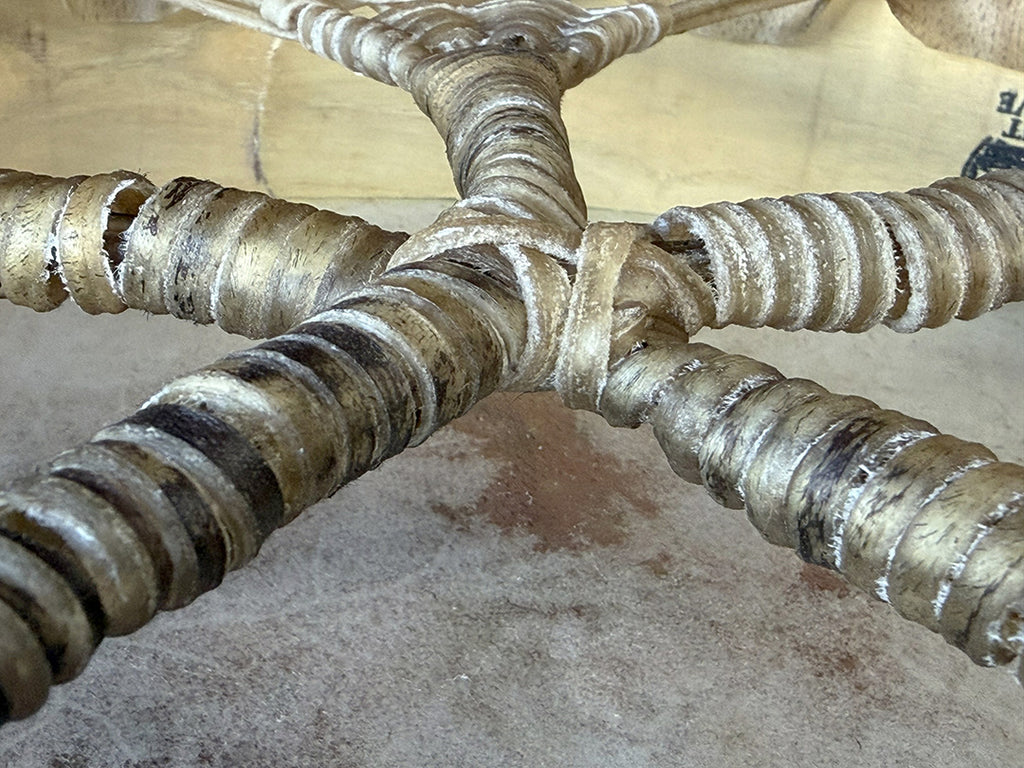 18" Buffalo Shamanic Drum Five Way Cross