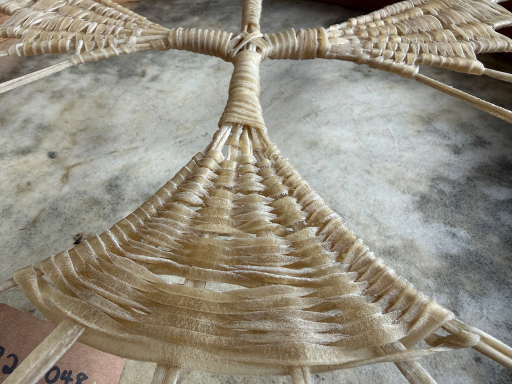 22" Buffalo Shamanic Drum Falcon Lace