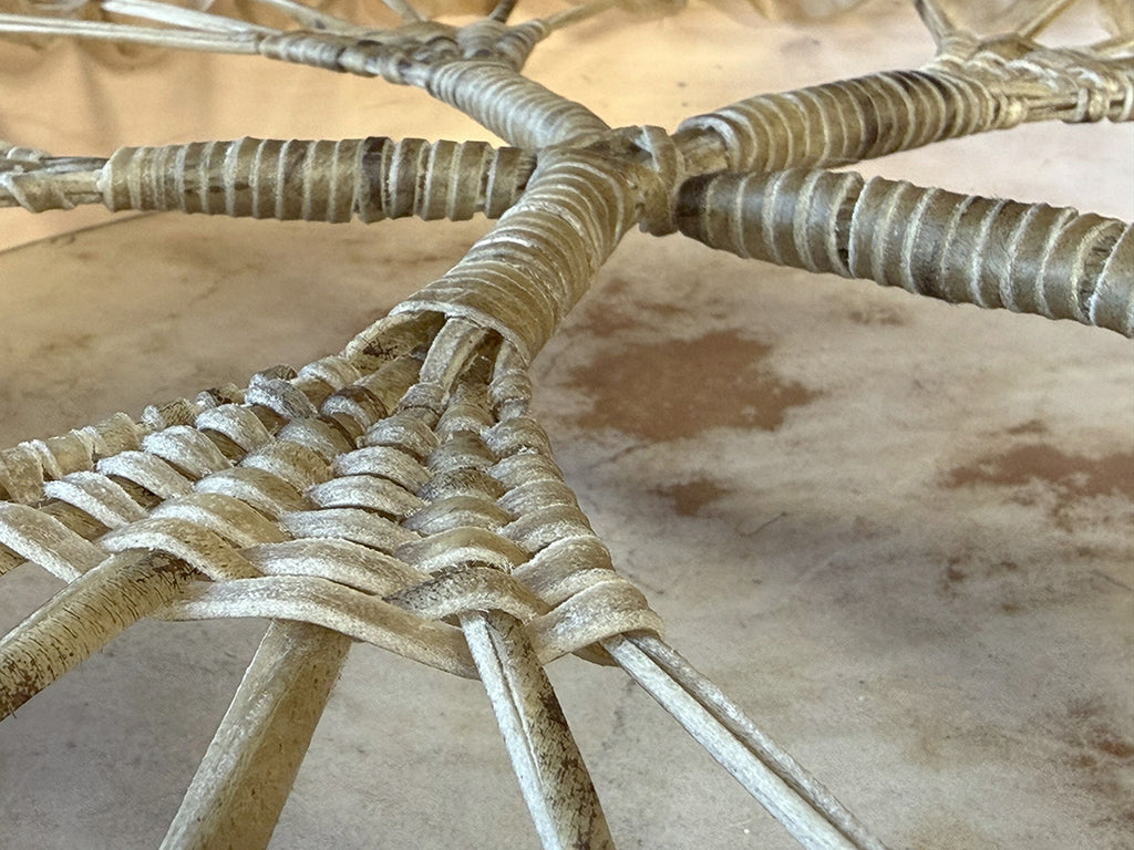 28" Oval Buffalo Shamanic Drum Extended Star Lace