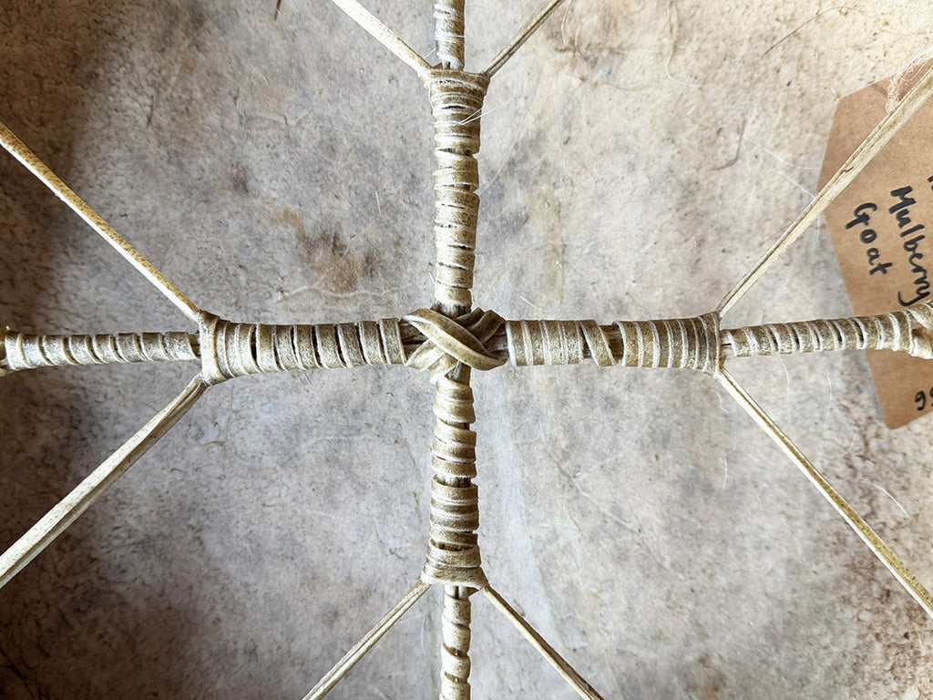 18" Goat Shamanic Drum 4 Directions Lace