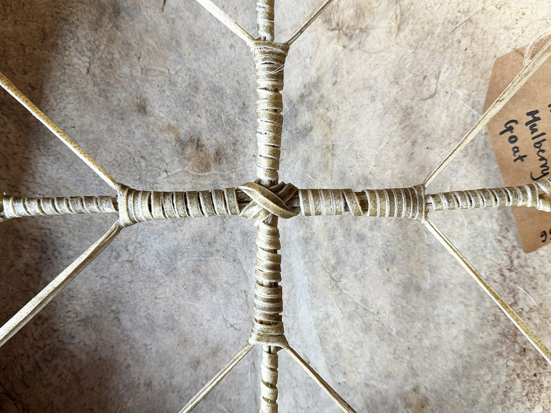 18" Goat Shamanic Drum 4 Directions Lace