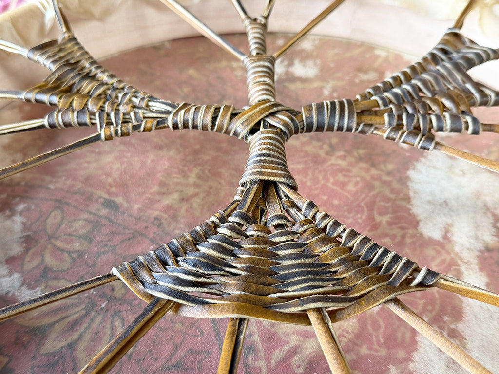 18" Buffalo Shamanic Drum Falcon Lace