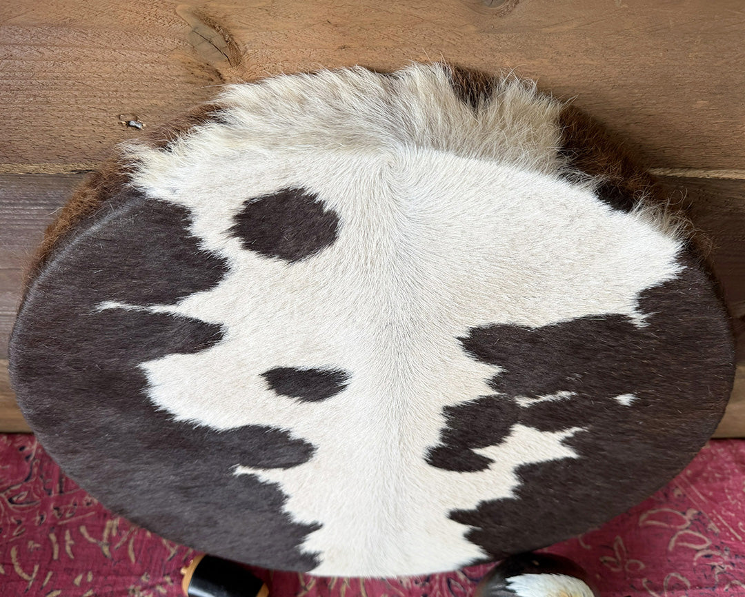 18" Cow Shamanic Drum 4 Directions