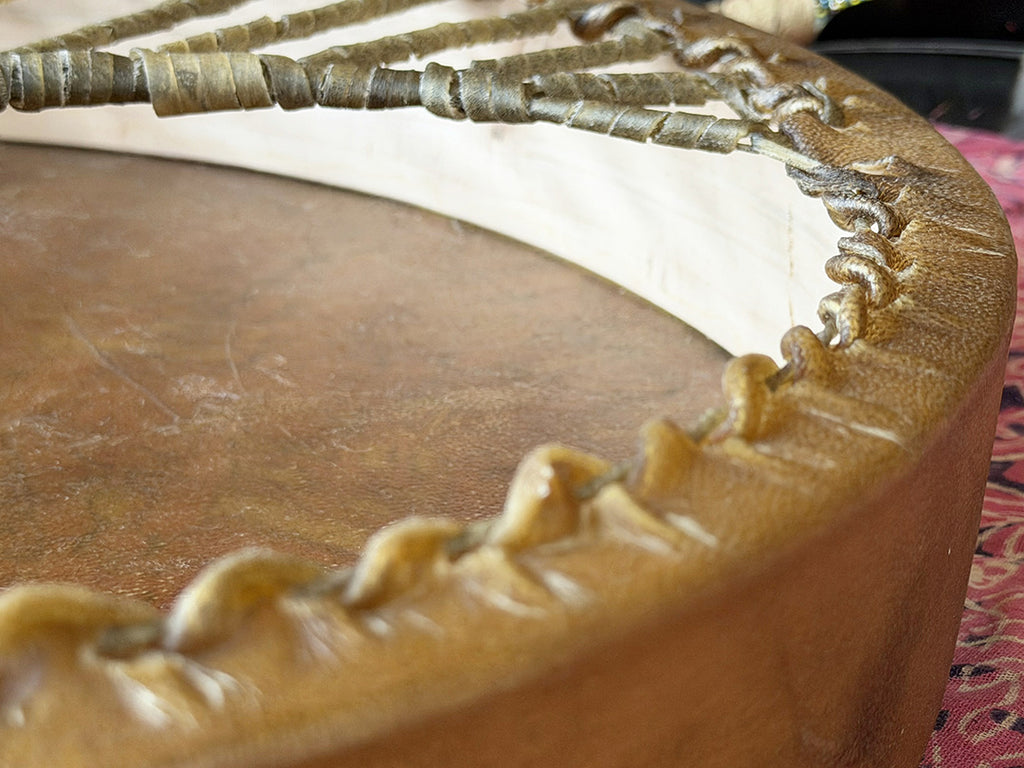 20" Camel Shamanic Drum Tree Of Life Lace