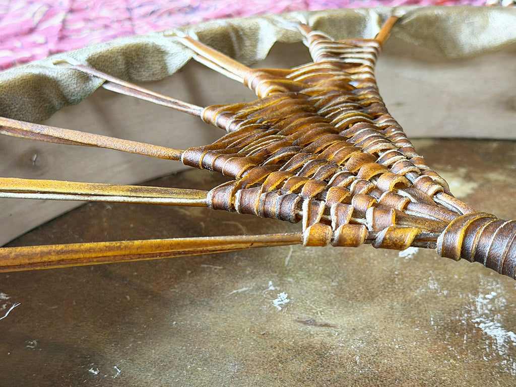 22" Camel Shamanic Drum Falcon Lace