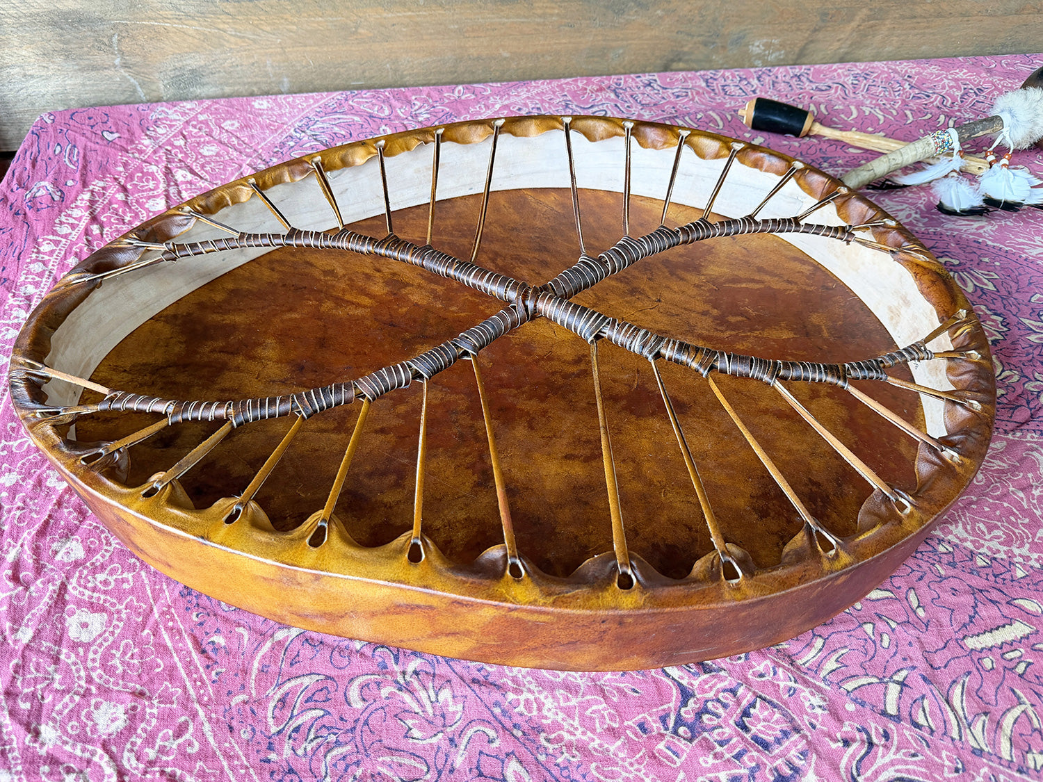 28" Oval	Dancing Lady Lacing Willow