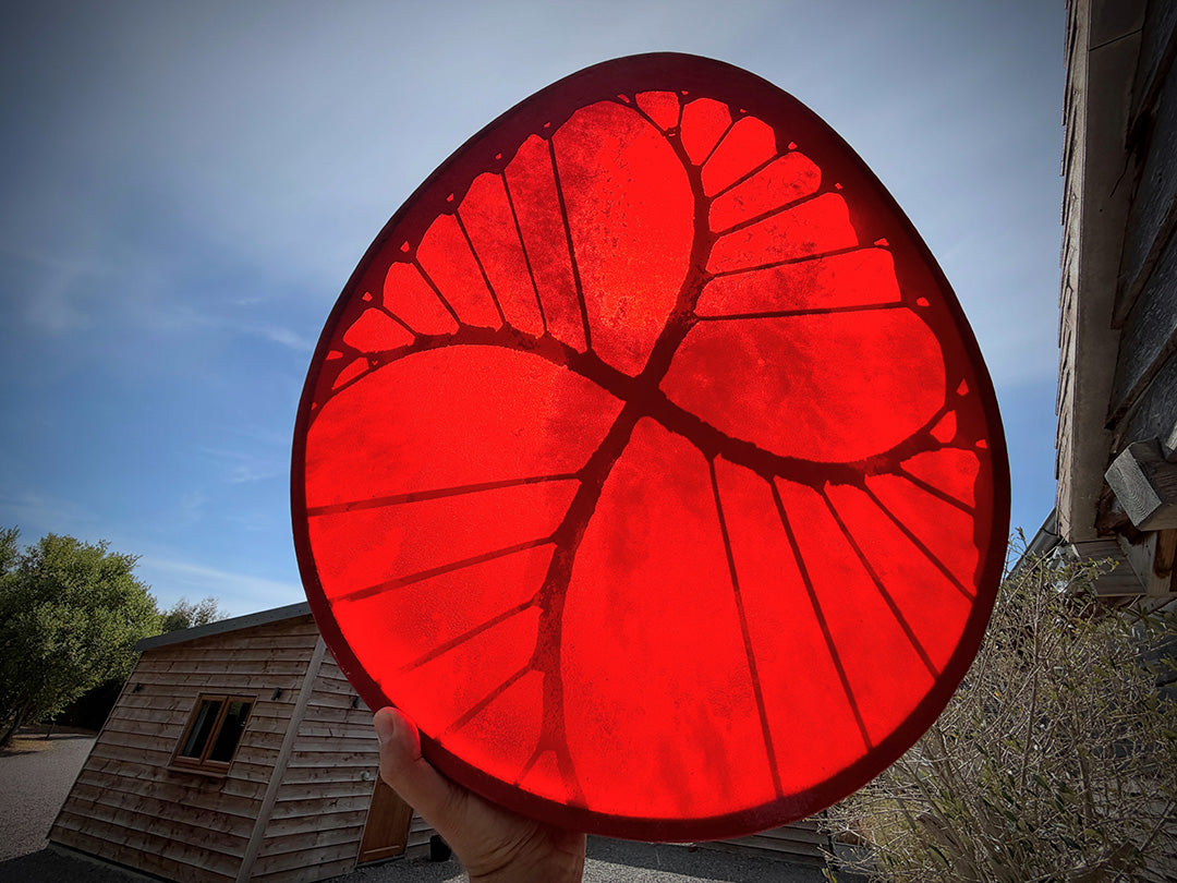 28" Oval Shamanic Drum with 4 Way Spiral Lace