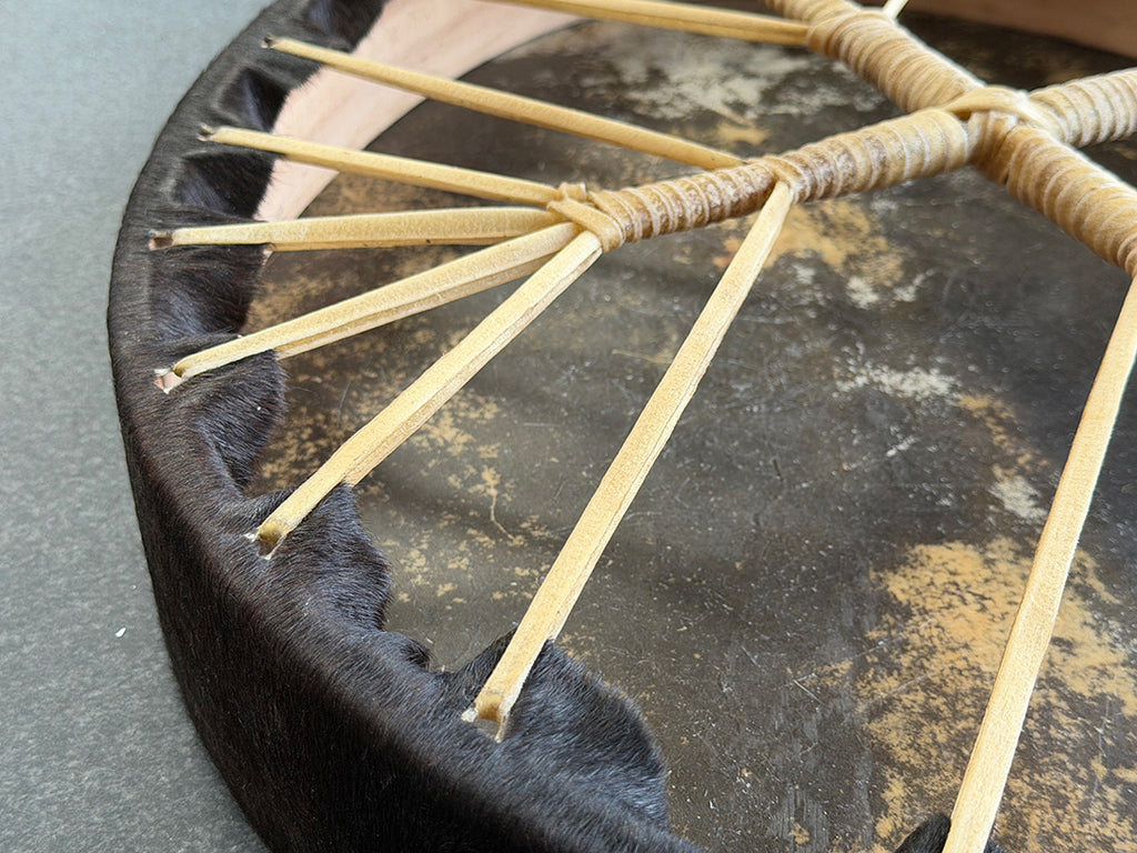 28" Oval 4 Directional Cross Lacing