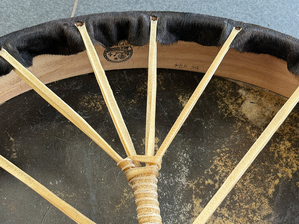 28" Oval 4 Directional Cross Lacing