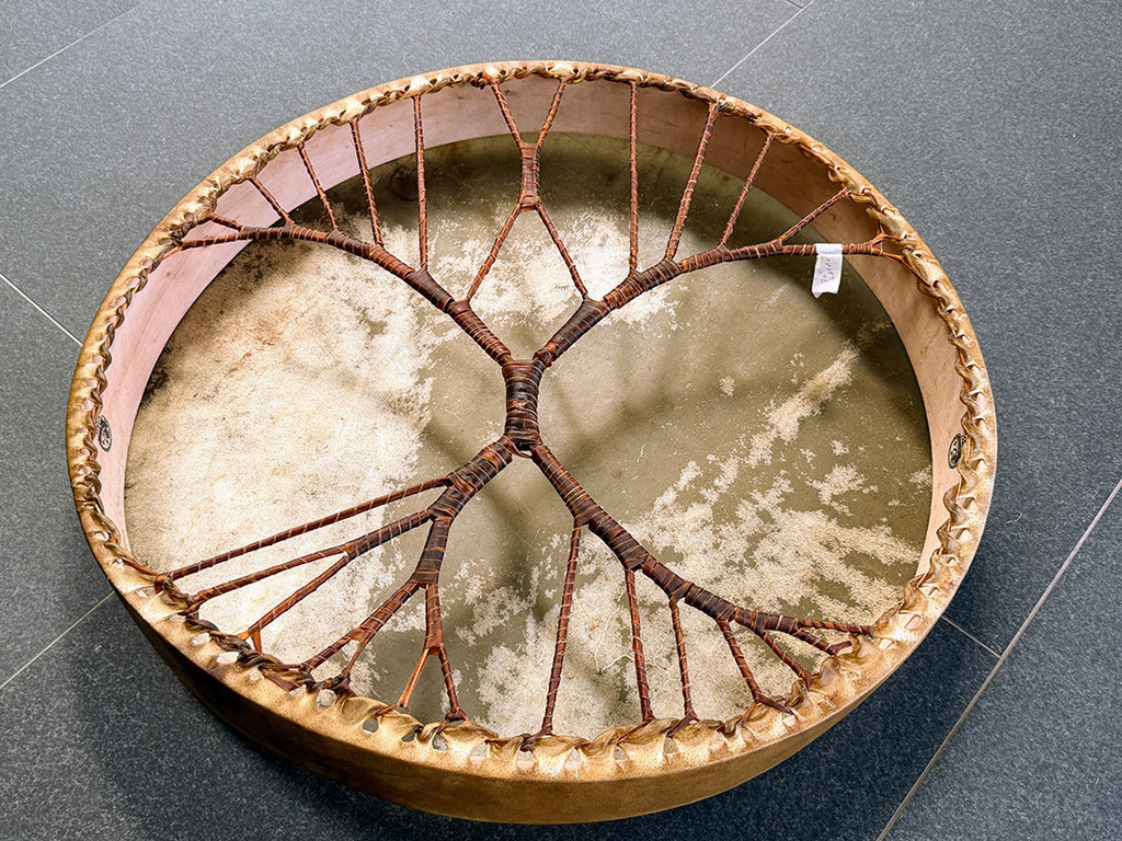 30" Round Tree Of Life - Flagship Ceremonial Drum - includes Tailored Padded / Insulated Carry Case 