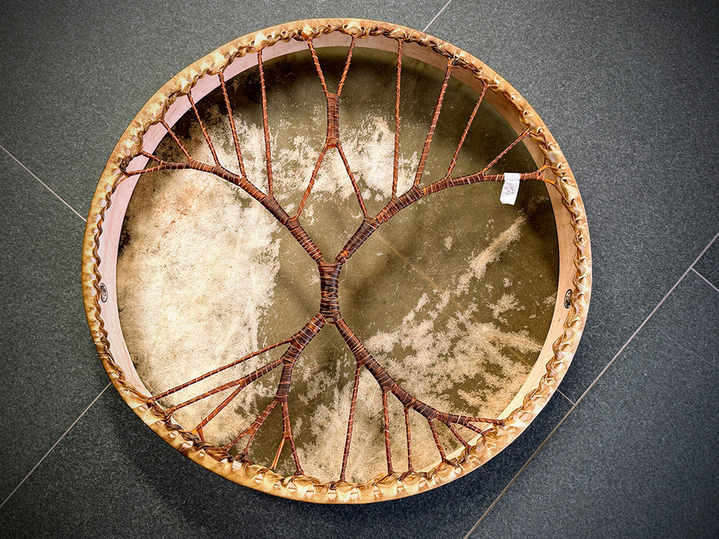 30" Round Tree Of Life - Flagship Ceremonial Drum - includes Tailored Padded / Insulated Carry Case 
