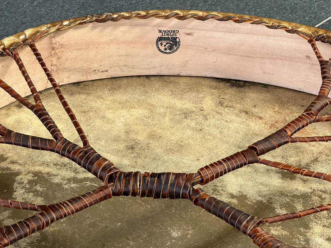 30" Round Tree Of Life - Flagship Ceremonial Drum - includes Tailored Padded / Insulated Carry Case 