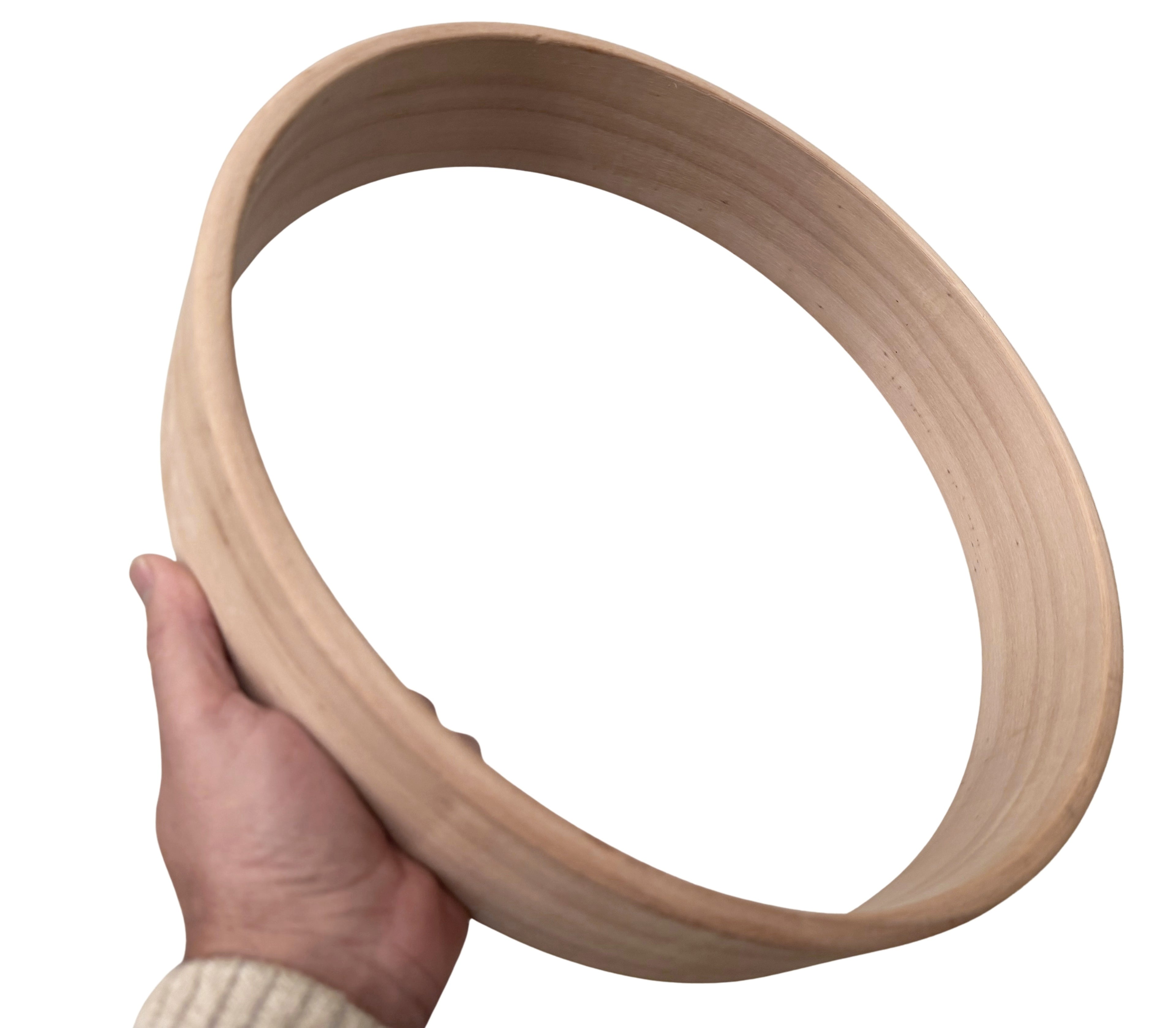 Buffalo Rawhide Drum Making Kit 16" Willow Frame