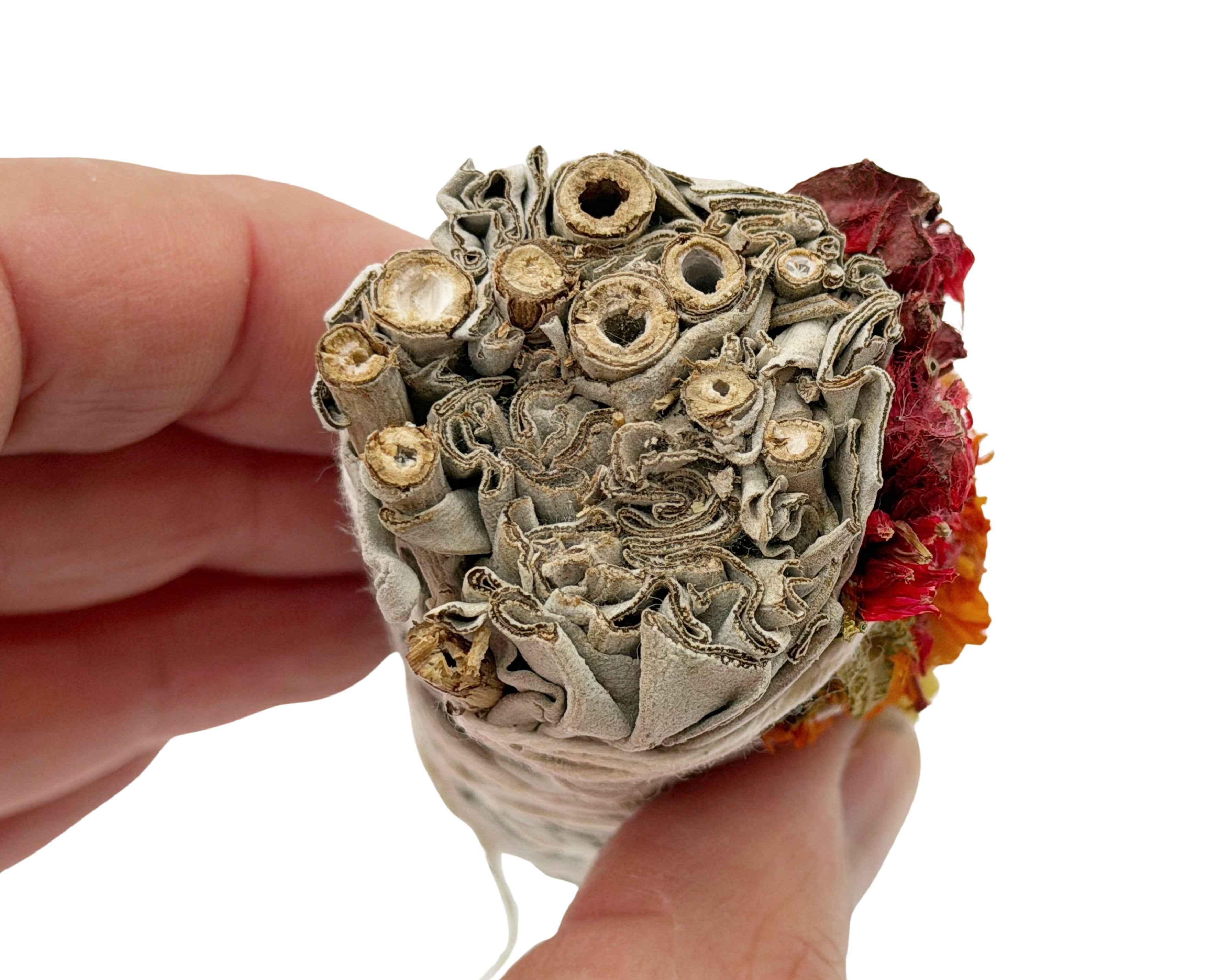 7 Chakra Sage Smudge (Flowers)