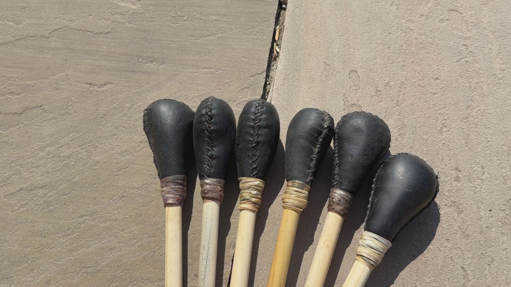Black Dye Buffalo Skin – Value Range Shamanic Rattles