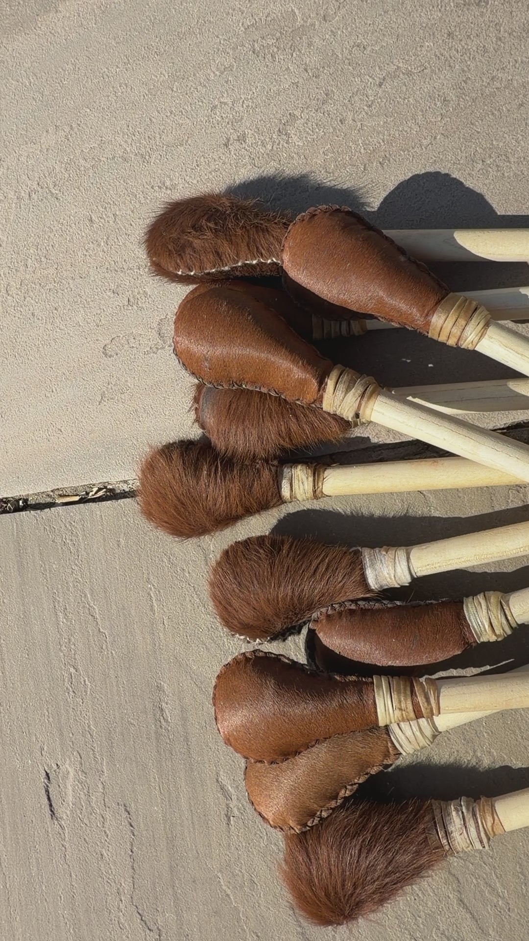 Brown Hair Cow Skin – Value Range Shamanic Rattles