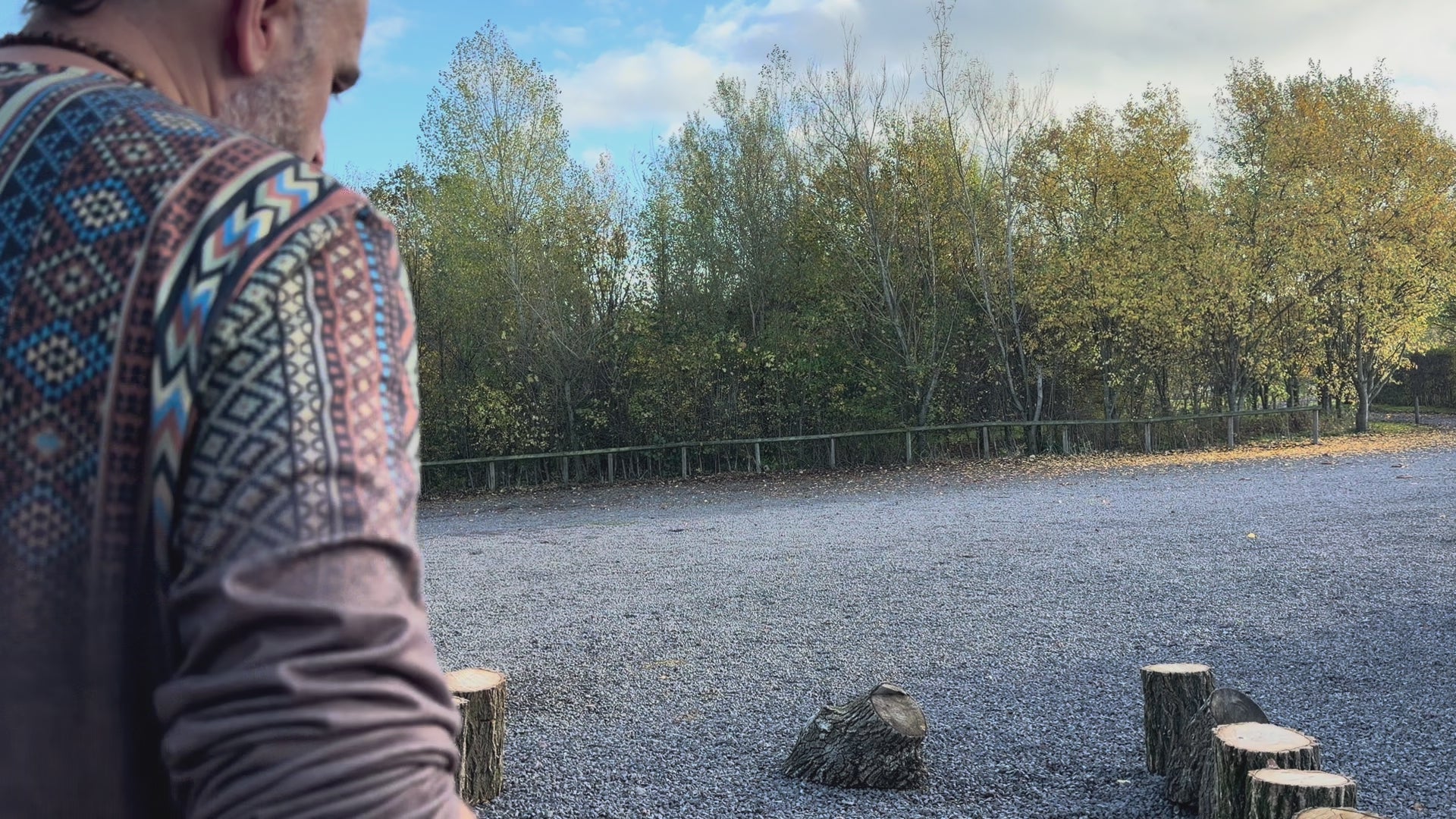 24" Buffalo Shamanic Drum Two Way Spiral